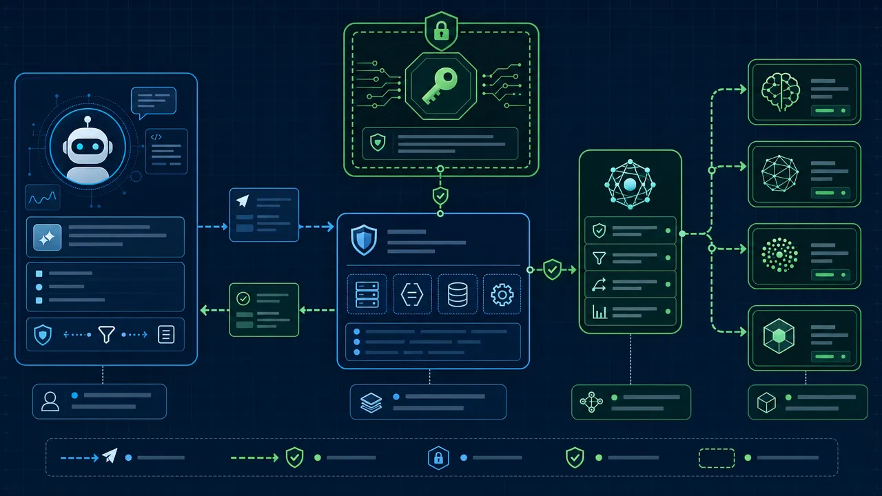 How AI Gateways Keep API Keys Away from Autonomous Agents