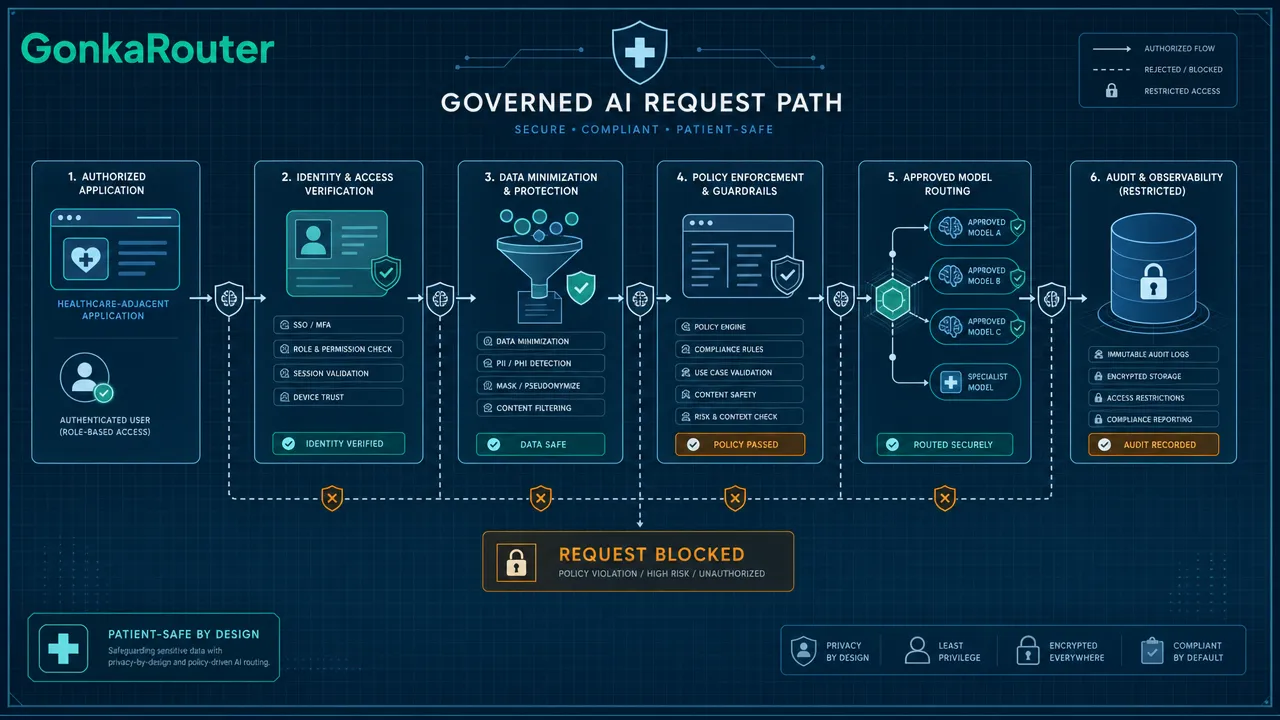 What Healthcare AI Gateways Reveal About Model Routing, Privacy, and Control